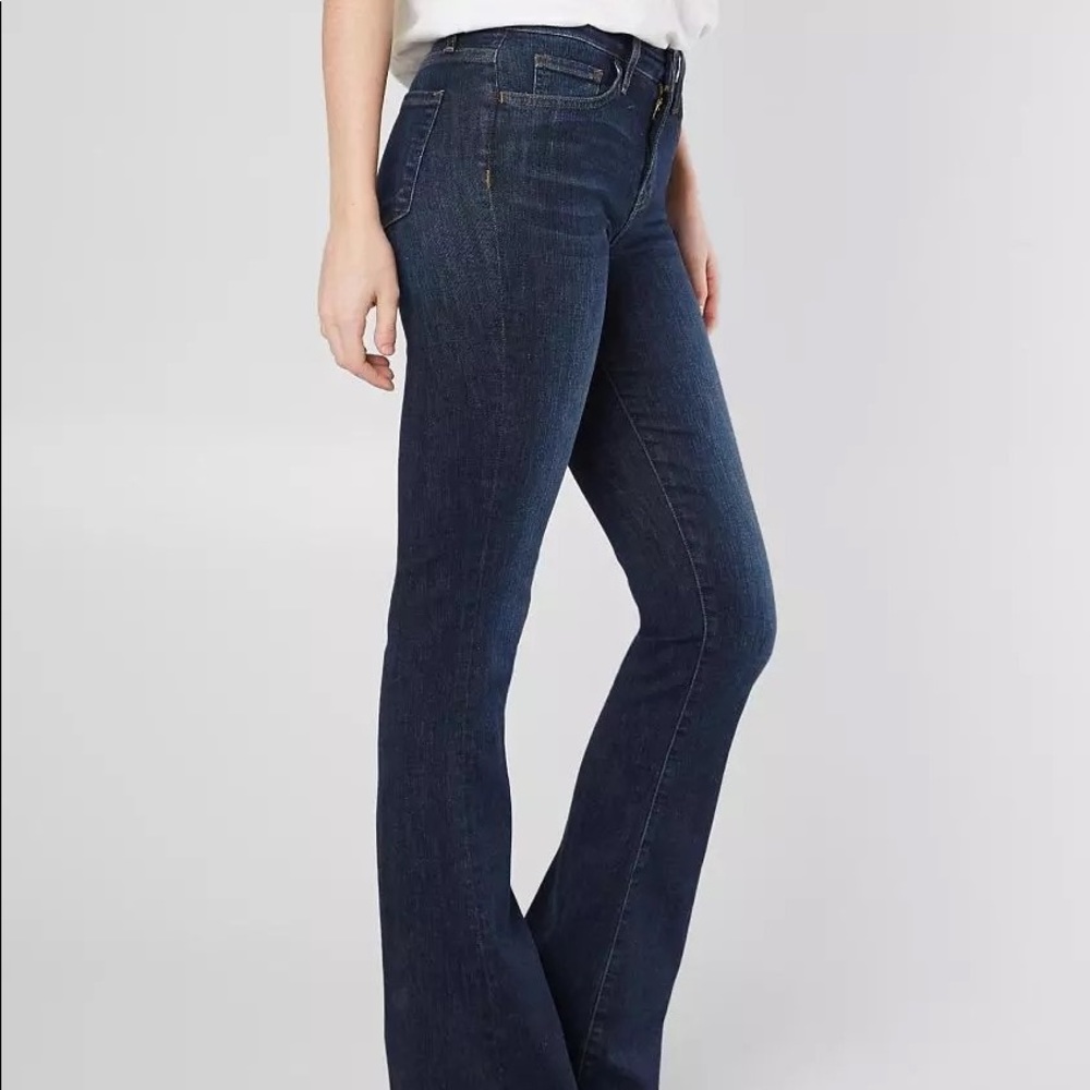 Flying Monkey High Rise Flare Stretch Jean - 26